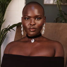 Load image into Gallery viewer, Geneva Earring &amp; Iman Choker
